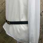 Hermes Belt Leather Black Gold Formal Suit — view 6
