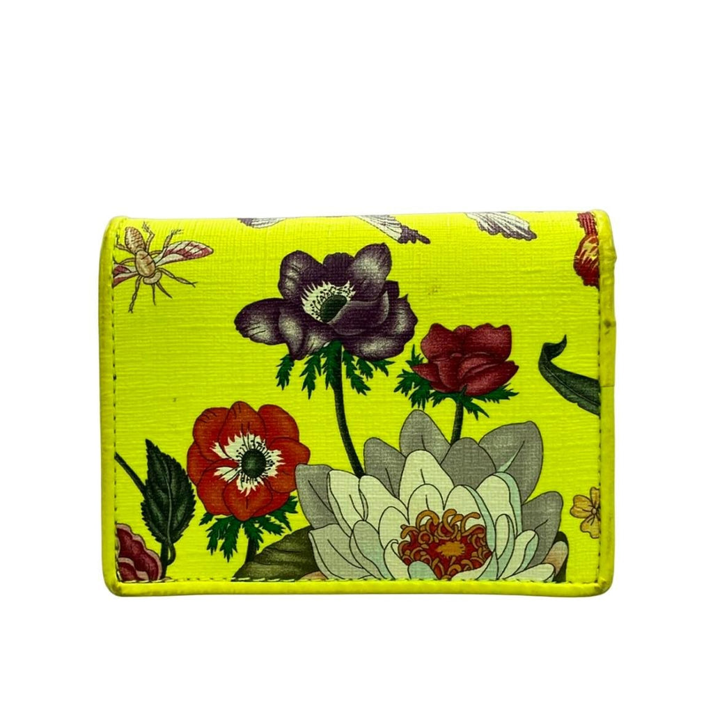 Gucci Bifold Wallet Flora Zumi Yellow And Other — view 2