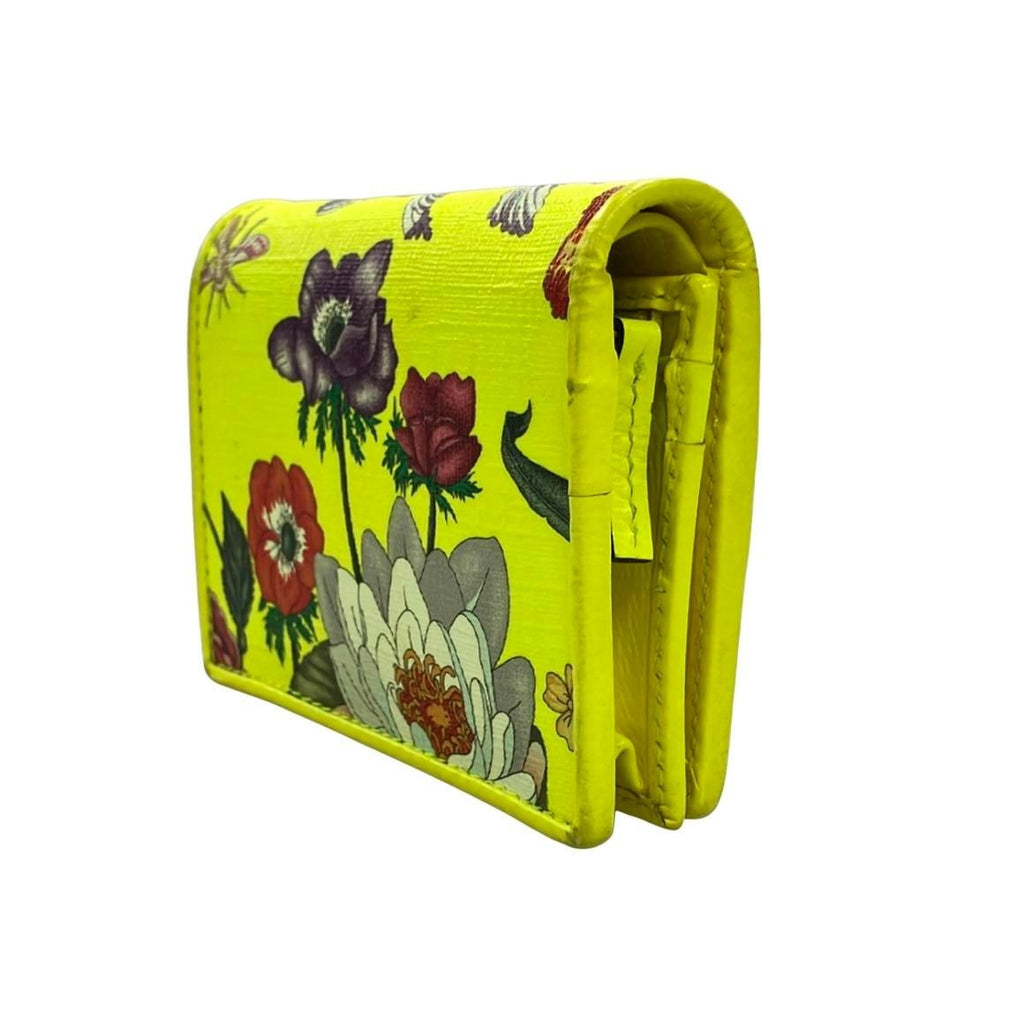 Gucci Bifold Wallet Flora Zumi Yellow And Other — view 3