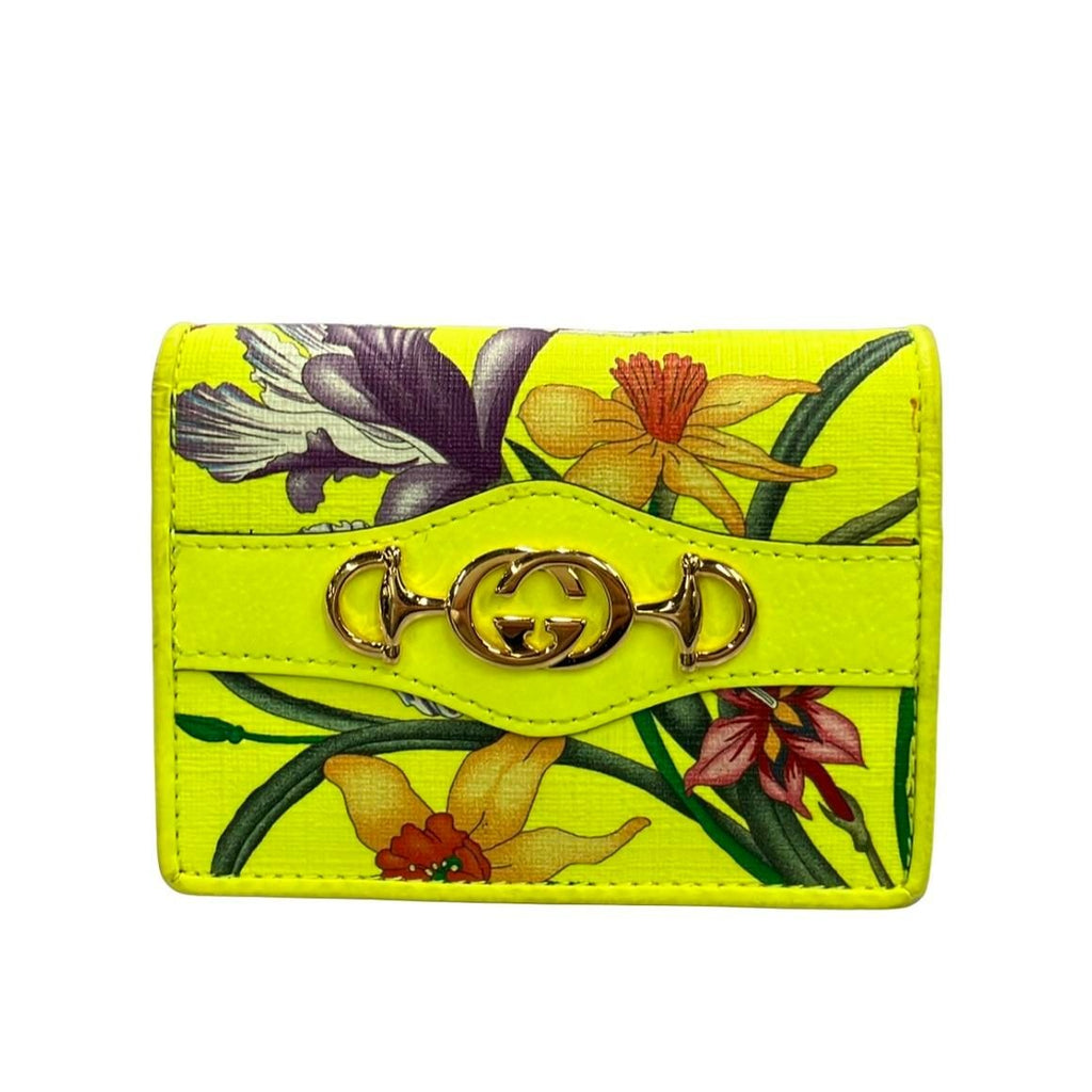 Gucci Bifold Wallet Flora Zumi Yellow And Other