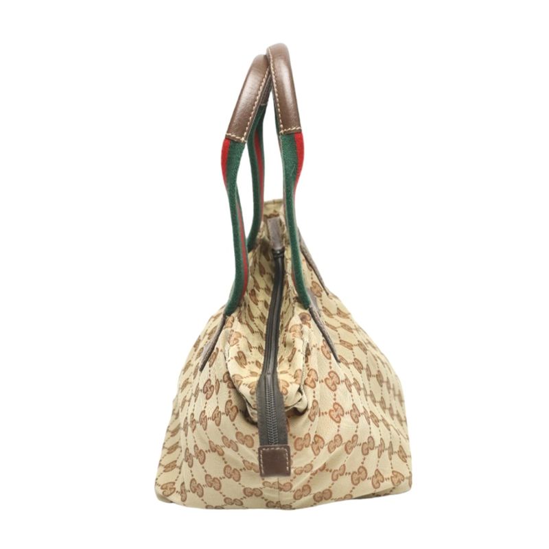 Gucci Tote Bag GG Canvas Handbag Beige — view 4