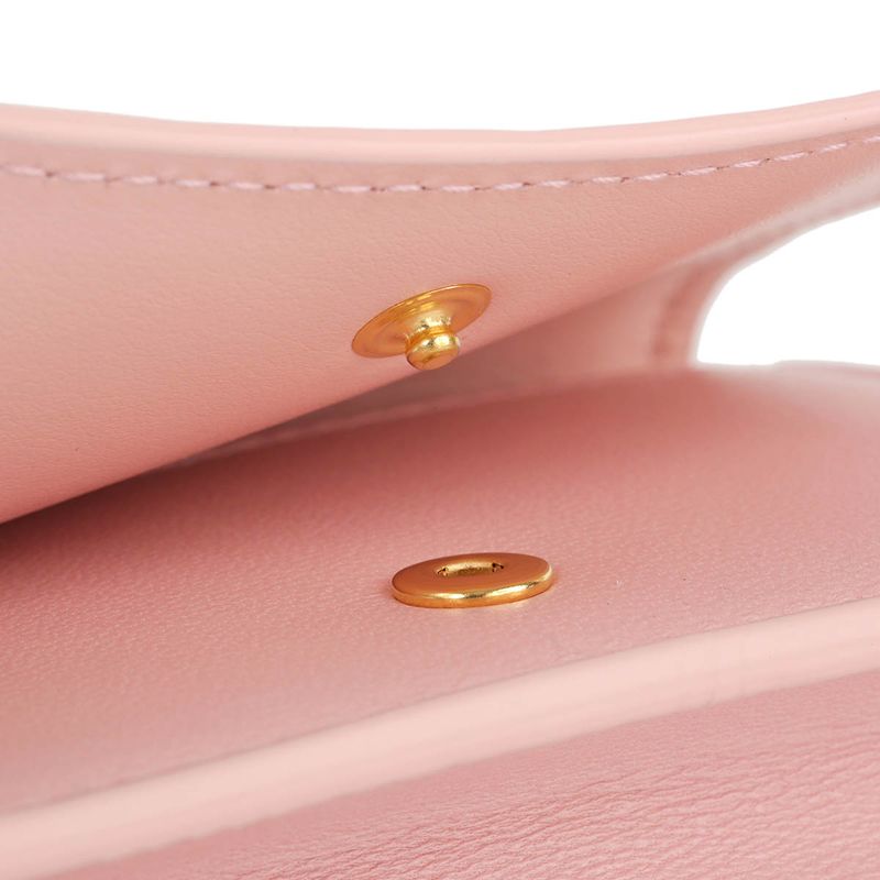 Bottega Veneta Business Card Case Rose — view 7
