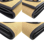 Gucci Horsebit Canvas Leather Beige Bifold Wallet 0394 — view 4