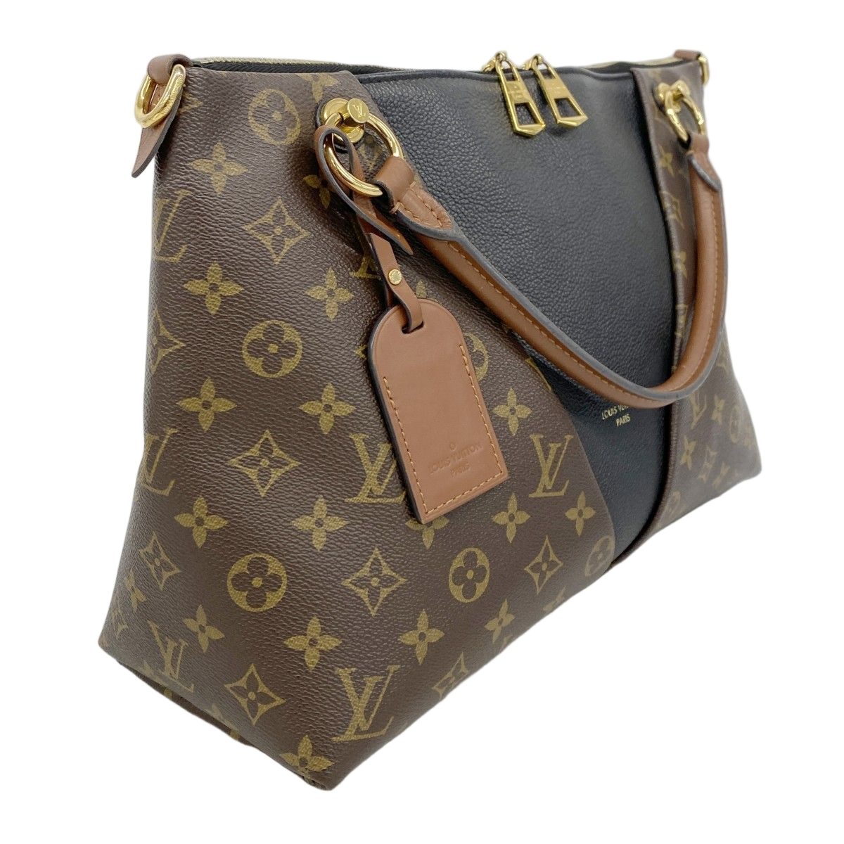 Louis Vuitton Handbag Monogram Tote MM Brown — view 2