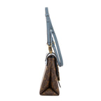 Louis Vuitton Rocky BB Blue Brown Monogram Canvas — view 5