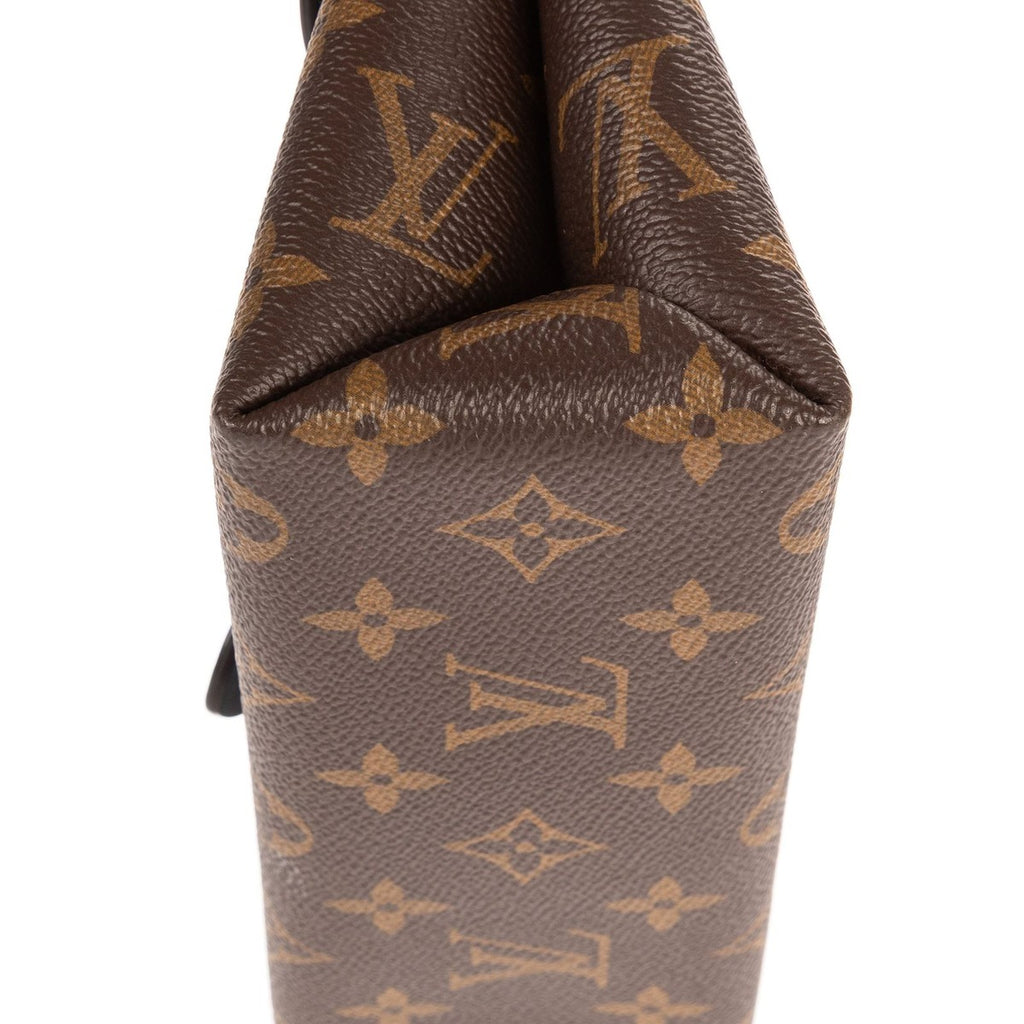 Louis Vuitton Rocky BB Blue Brown Monogram Canvas — view 8