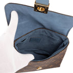Louis Vuitton Rocky BB Blue Brown Monogram Canvas — view 9
