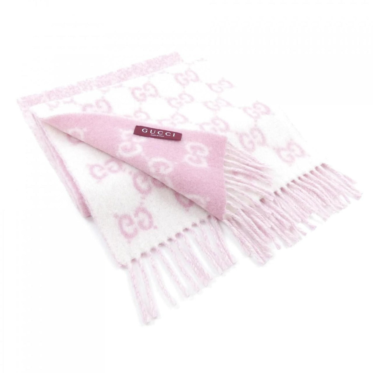 Gucci Scarf Beige Pink