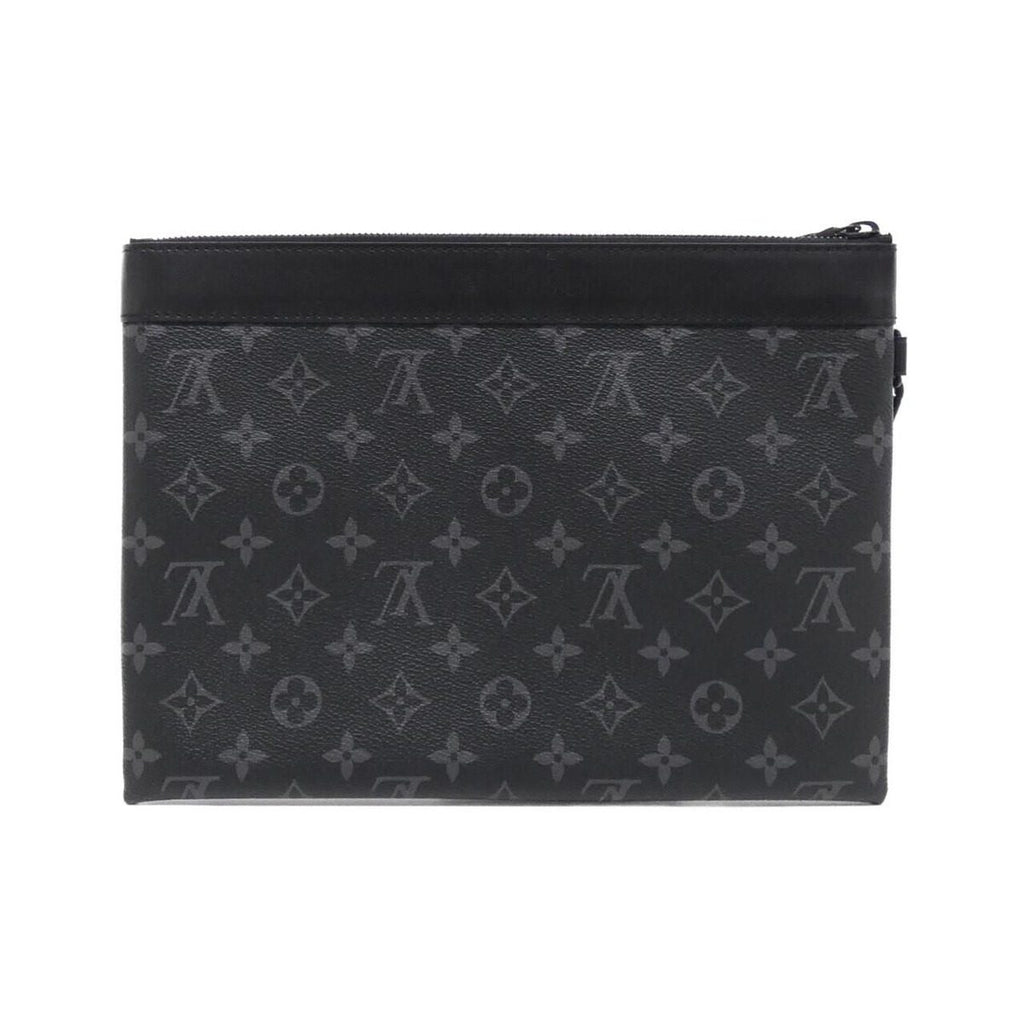 Louis Vuitton Monogram Eclipse Pochette to Go Bag — view 2