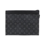 Louis Vuitton Monogram Eclipse Pochette to Go Bag — view 2