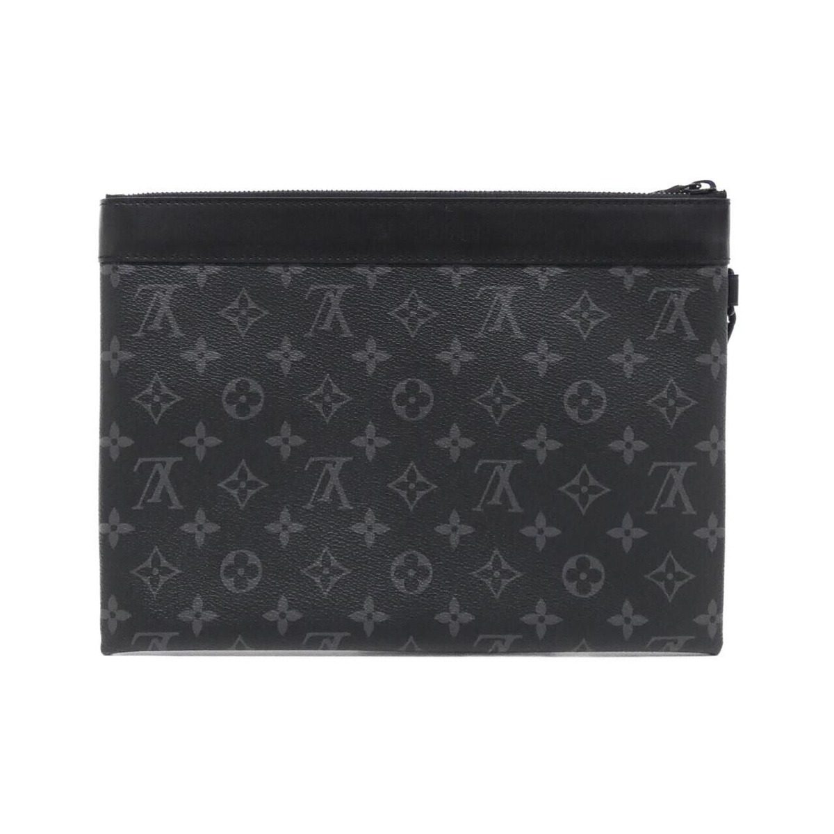 Louis Vuitton Monogram Eclipse Pochette to Go Bag — view 2
