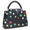 Louis Vuitton Yayoi Kusama Capucines MM 2-Way Dotted All Over Print Handbag