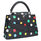 Louis Vuitton Yayoi Kusama Capucines MM 2-Way Dotted All Over Print Handbag