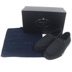 Prada Nylon Triangle Logo Re-Nylon Flat Shoes Slip on Black 6.5 Handbag — view 2