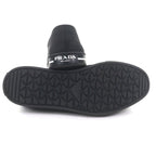 Prada Nylon Triangle Logo Re-Nylon Flat Shoes Slip on Black 6.5 Handbag — view 5