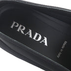 Prada Nylon Triangle Logo Re-Nylon Flat Shoes Slip on Black 6.5 Handbag — view 8