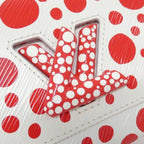 Louis Vuitton Epi Twist PM Shoulder Bag Blanc Rouge — view 4