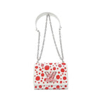 Louis Vuitton Epi Twist PM Shoulder Bag Blanc Rouge