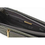Loewe Handbag Vintage Bag Anagram Metal Handle Green Black — view 9