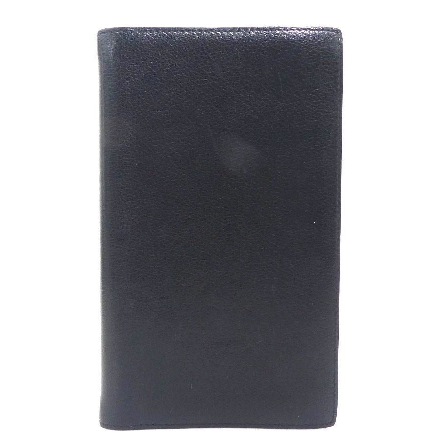 Hermes Notebook Cover Leather Black