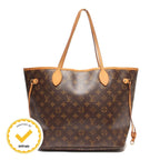 Louis Vuitton Tote Shoulder Bag Neverfull MM Monogram