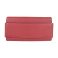Hermes Passant Long Wallet Evercolor Rouge Grenadier Red Tone Bifold