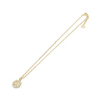 Dior Petit CD Circle Necklace White Gold — view 2