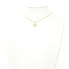 Dior Petit CD Circle Necklace White Gold — view 6