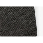Louis Vuitton Taiga Noir Black Organizer De Poche With Initials TH — view 3