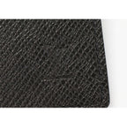 Louis Vuitton Taiga Noir Black Organizer De Poche With Initials TH — view 7