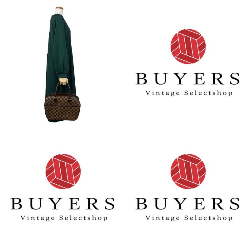 Louis Vuitton Handbag Sariah Orizzontaldamier Ebene Leather Casual — view 8