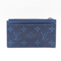 Louis Vuitton Exterior Taigarama Coin Card Holder Cobalt Monogram