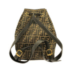 Fendi Vintage Backpack Leather Canvas — view 2