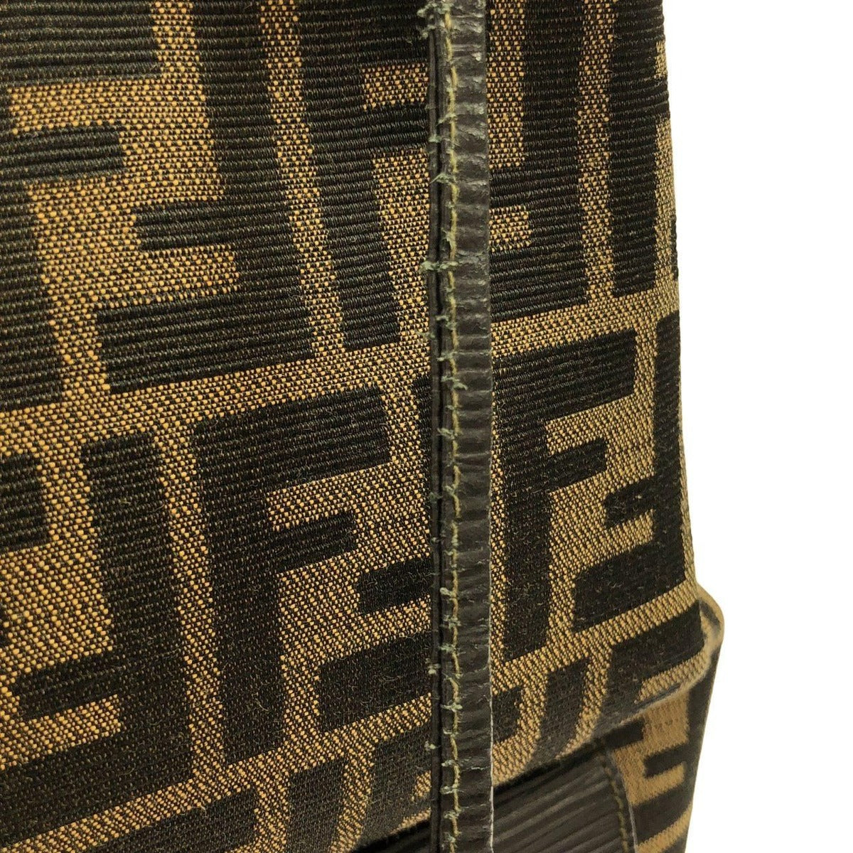Fendi Vintage Backpack Leather Canvas — view 6