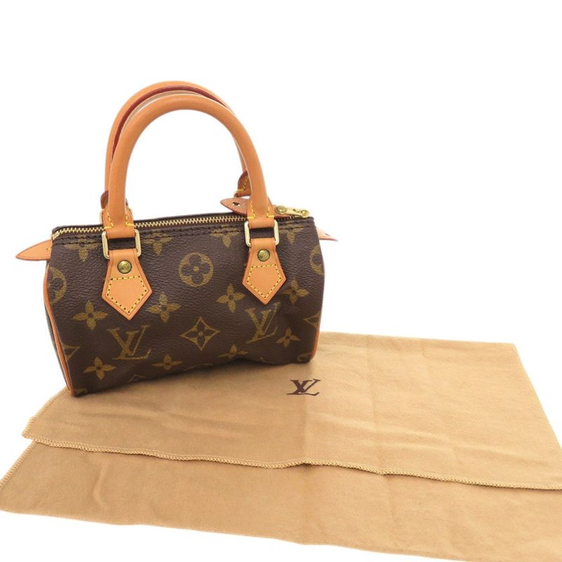 Louis Vuitton Mini Speedy Monogram Handbag 0475 — view 2
