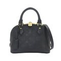 Louis Vuitton Monogram Empreinte Alma BB 2-Way Bag Leather Black