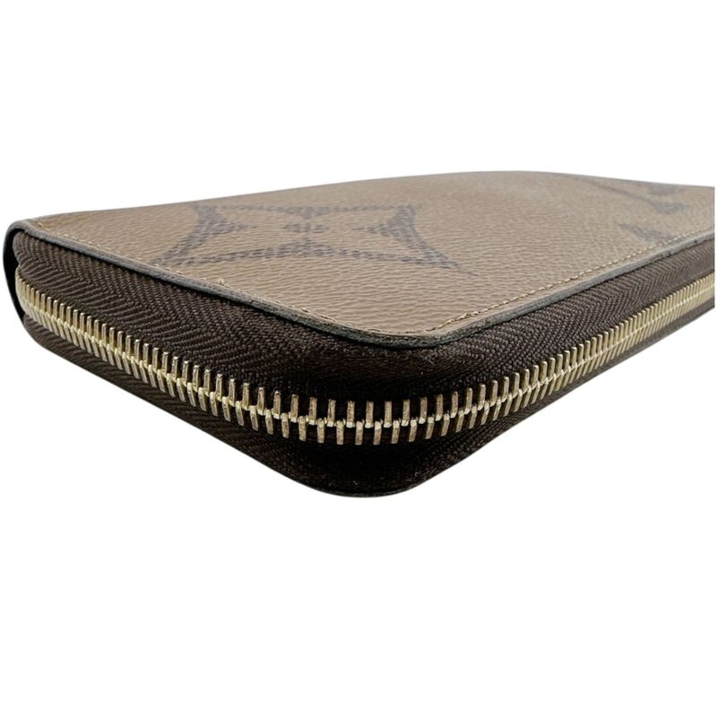 Louis Vuitton Monogram Giant Reverse Zippy Wallet Long — view 7