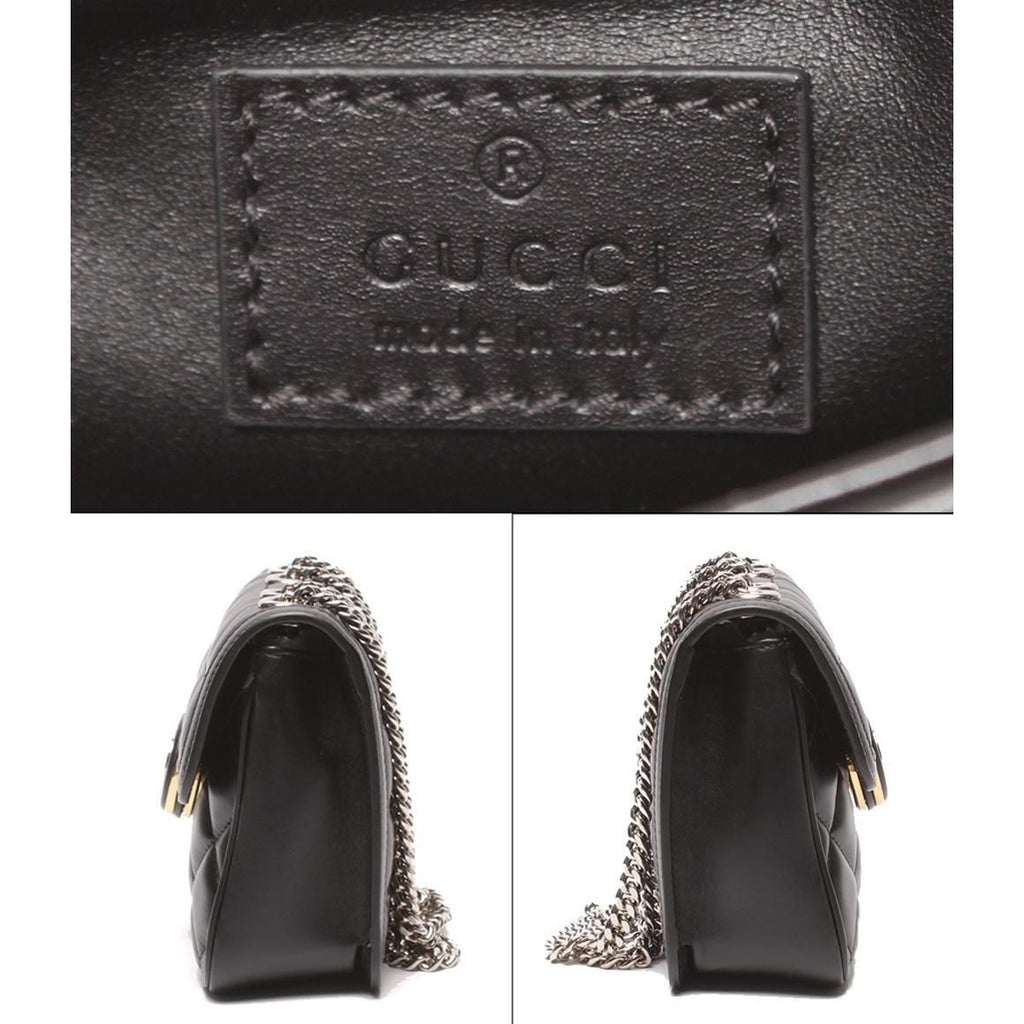Gucci Chain Shoulder Bag Deco Mini Quilted — view 4