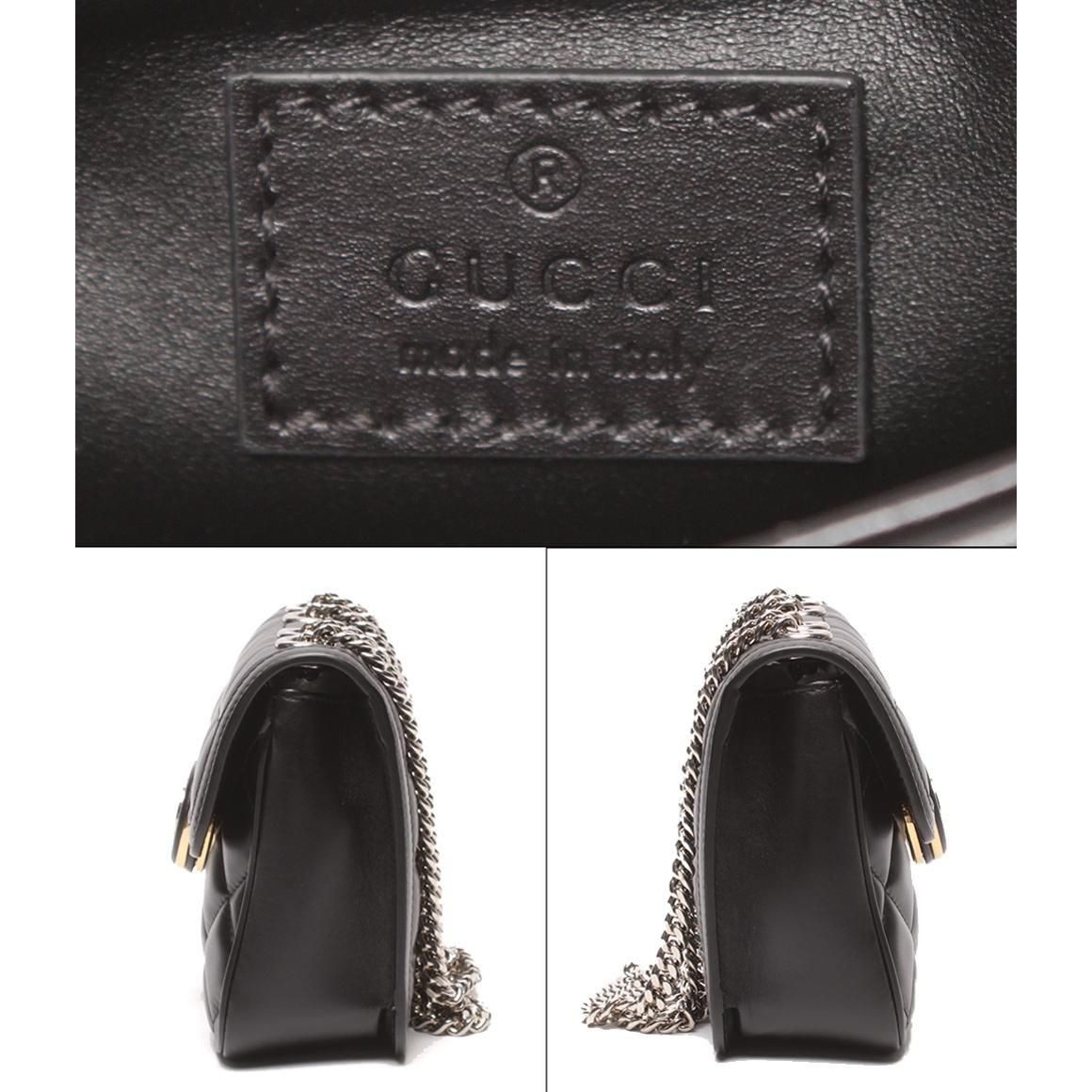 Gucci Chain Shoulder Bag Deco Mini Quilted — view 4
