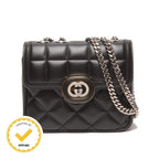 Gucci Chain Shoulder Bag Deco Mini Quilted