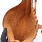 Hermes Shoulder Bag Evelyne 3 Trois PM Gold Leather Brown — view 3