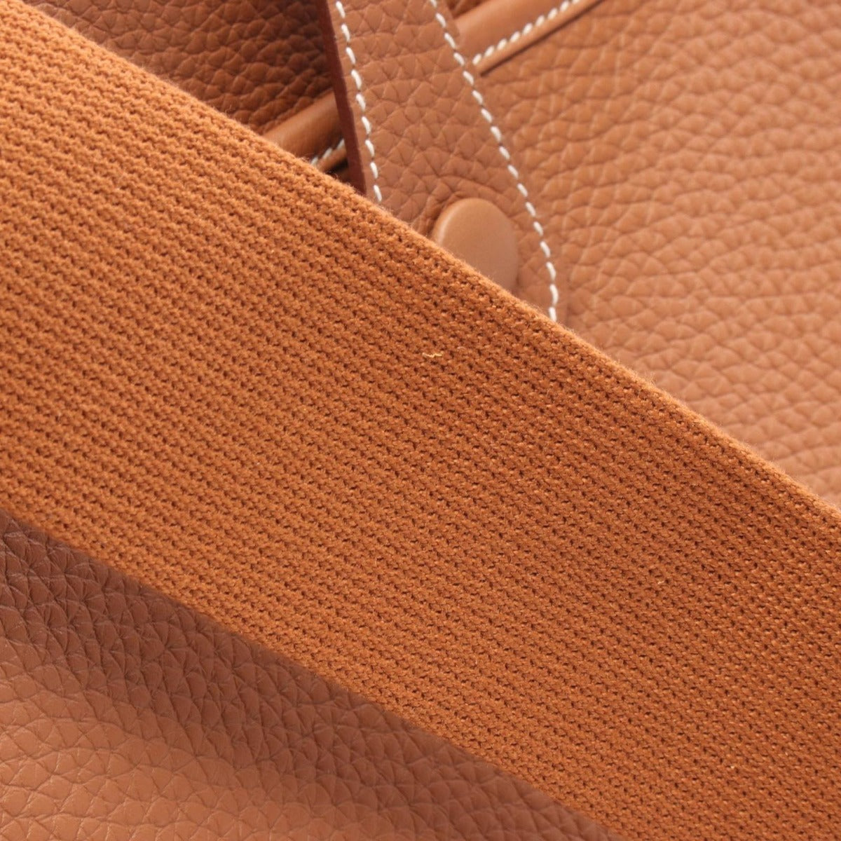 Hermes Shoulder Bag Evelyne 3 Trois PM Gold Leather Brown — view 7