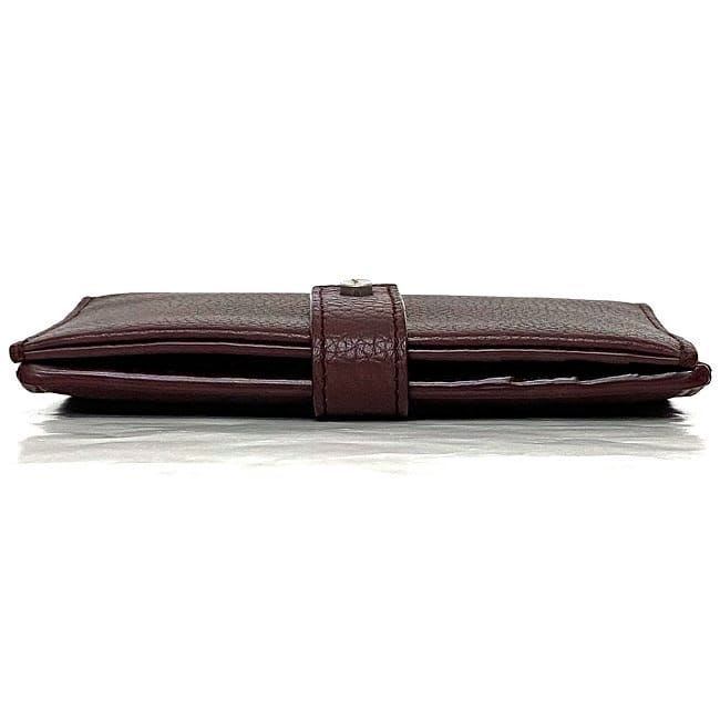 Saint Laurent Bifold Wallet Bordeaux — view 3