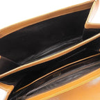 Gucci 60 S Vintage Archive Box Calf Leather Shoulder Body Bag Camel — view 7
