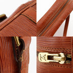 Louis Vuitton Danube Vintage Epi Leather Kenyan Brown Mi871 Shoulder Bag — view 9