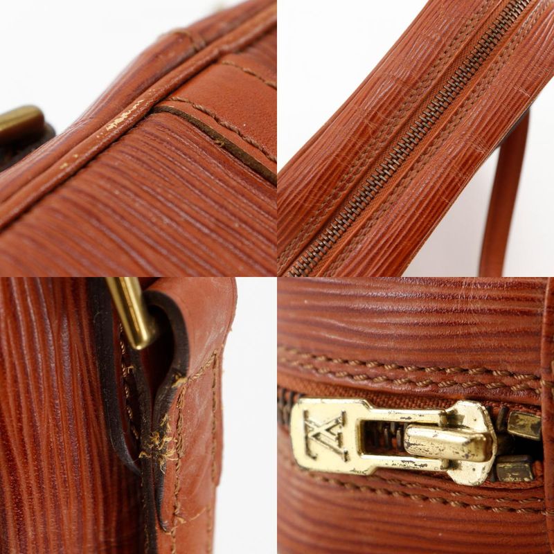 Louis Vuitton Danube Vintage Epi Leather Kenyan Brown Mi871 Shoulder Bag — view 9