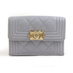 Chanel Trifold Wallet Boy
