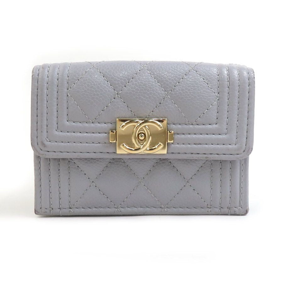 Chanel Trifold Wallet Boy