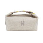 Hermes Brid A Black PM Au-carre Handbag Pouch Seigle — view 3