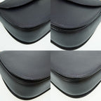 Gucci Bamboo Shoulder Hand Bag Leather Black With Strap 0056 — view 8